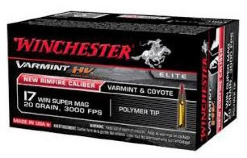 Winchester Varmint High Velocity Poly Tip .17 WSM